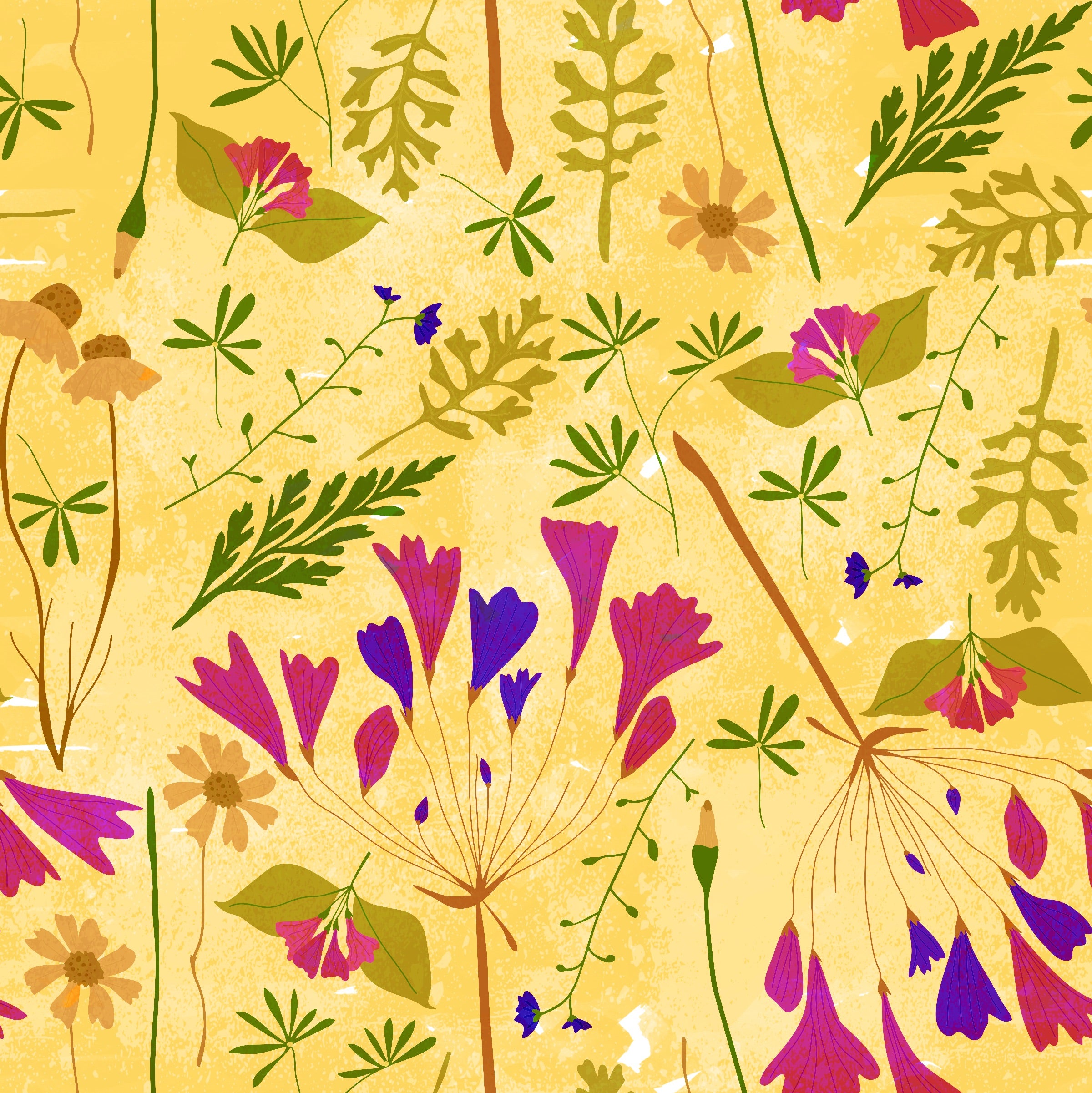 FLORAL RUSH (Price per 0.5 meter)