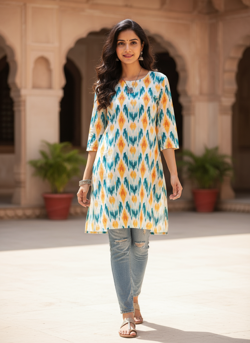 IKKAT REIMAGINED (Price per 0.5 meter)