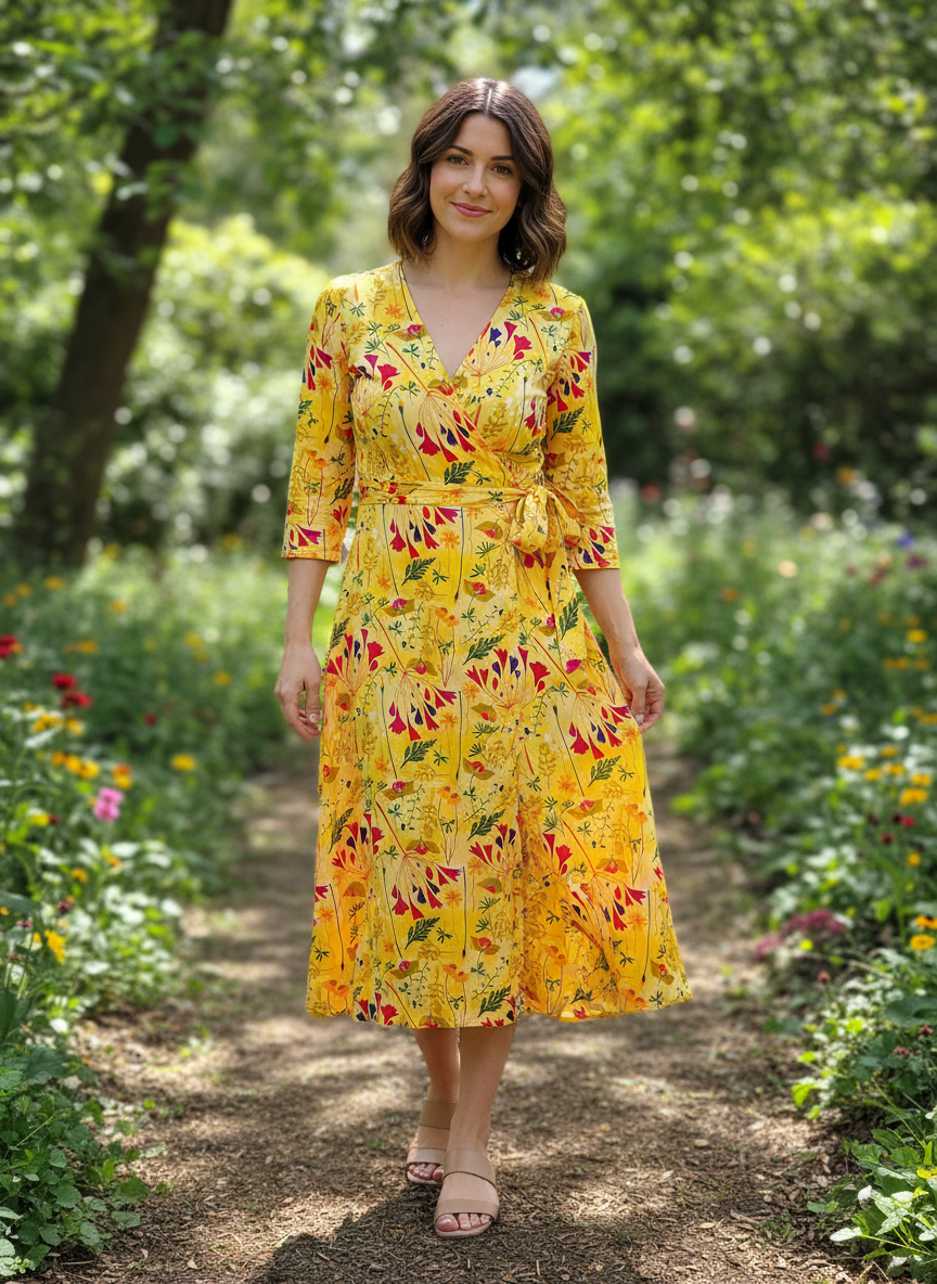 FLORAL RUSH (Price per 0.5 meter)