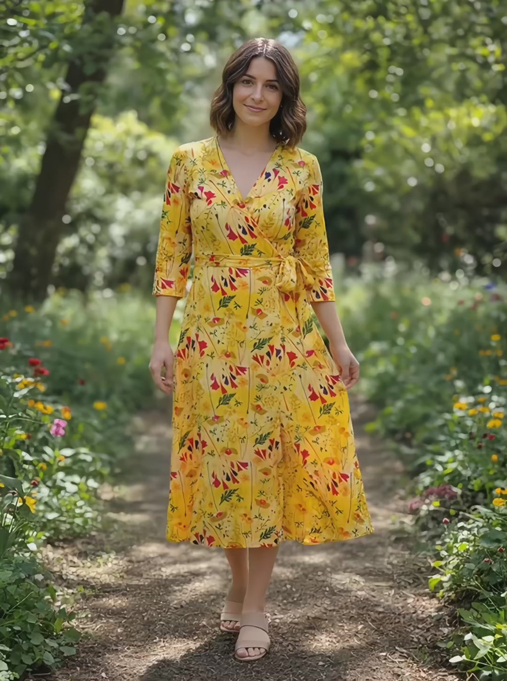 FLORAL RUSH (Price per 0.5 meter)