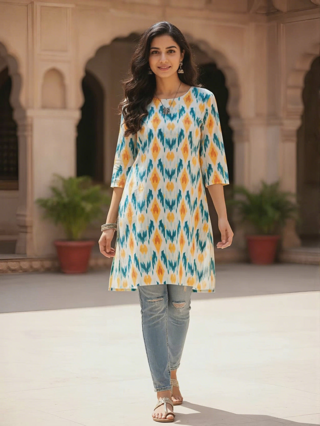 IKKAT REIMAGINED (Price per 0.5 meter)