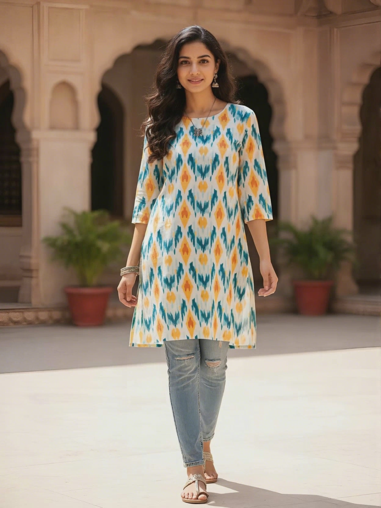 IKKAT REIMAGINED (Price per 0.5 meter)